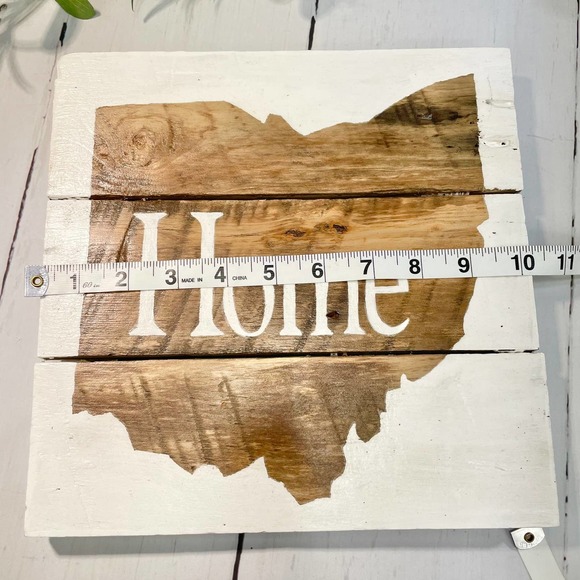 JAS Wood Design Pallet Board Style Ohio Home Sign - Picture 4 of 5
